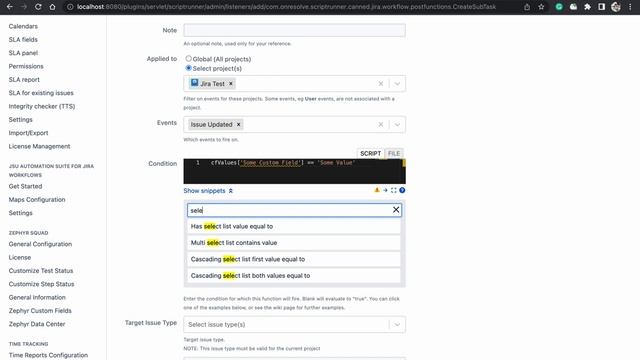 Listeners in scriptrunner | How to create sub-task when issue is updated in jira? #jiratutorial