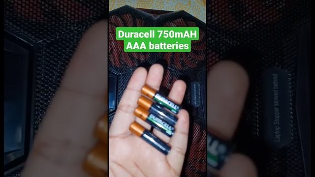 Unboxing Duracell 750mAH AAA Batteries #battery #batteries