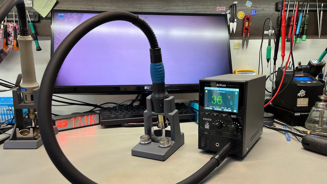 AiXun H310D Распаковка быстрый взгляд смотреть онлайн