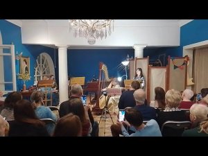 Дж.Россини. "Arpa gentil". Ария Коринны из оперы «Путешествие, в Реймс». Л.Шилова и М.Сакмарова