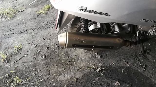 Honda Pantheon 125 4T LeoVince смотреть онлайн