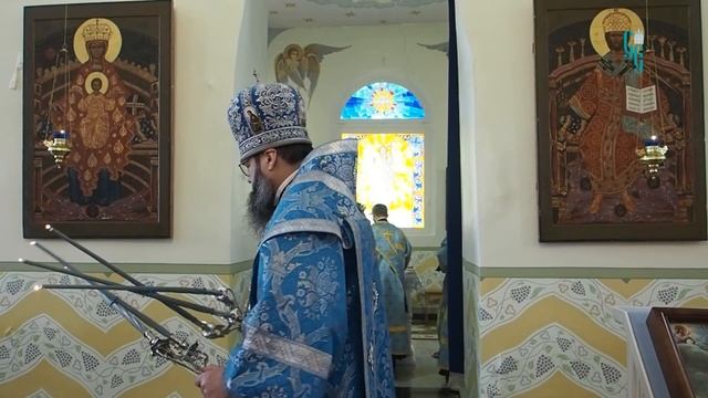 Великое освящение Благовещенского храма и Литургия в праздник Благовещения