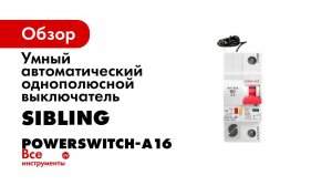 Умный Автомат Sibling Powerswitch A