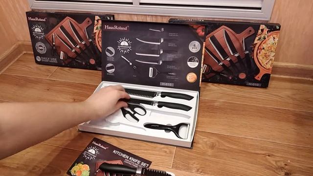 Набор кухонных ножей смотреть онлайн