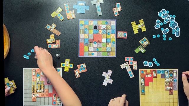 Играем в Пэчворк | Let's Play (настольная игра PATCHWORK) смотреть онлайн