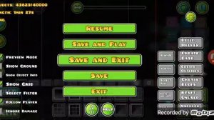 Geometry Dash пароль копирования уровней Tartarus и Bloodlust