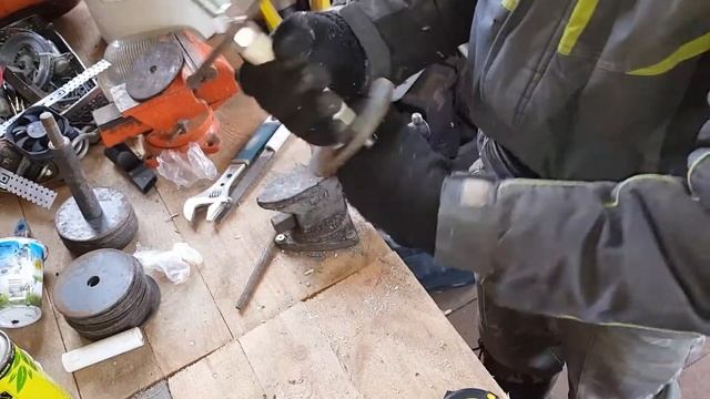 Самодельные наборные гантели из пп трубы