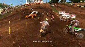 MXGP: The Official Motocross Videogame - Управление PS4 (Demo)