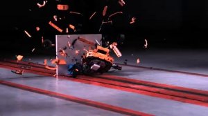 Краш-тест LEGO Porsche Crashtest