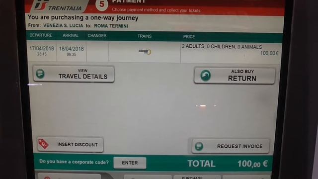 КАК КУПИТЬ БИЛЕТ НА ПОЕЗД В ИТАЛИИ? смотреть онлайн