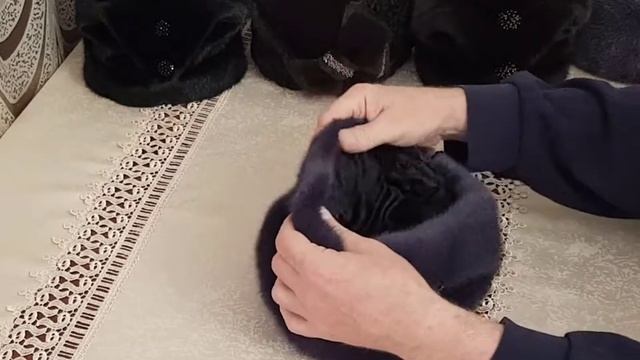 Норковая шапка 