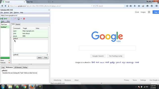 Selenium IDE break command смотреть онлайн