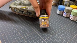 МОДЕЛЬ ТАНКА ШЕРМАН.ДЕНИС ПАНОВ.AK INTERACTIVE