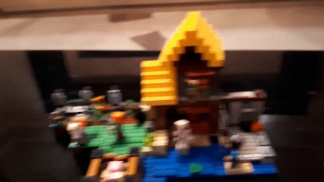 ОБЗОР ИГРА  MINECRAFT САМАЯ ЛЮБИМАЯ СТРОЙКА