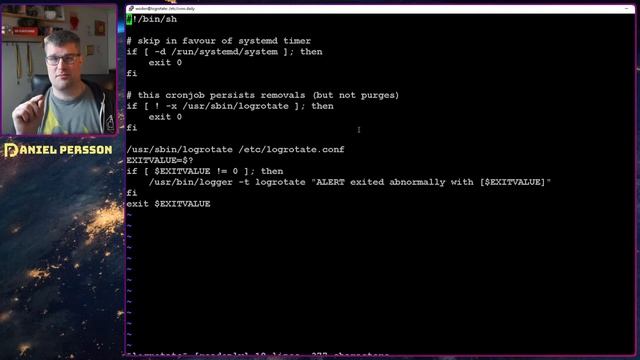 Looking into logrotate in debian and timers in general. смотреть онлайн