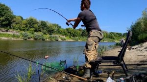 РЫБАЛКА НА ЛЕЩА и не только!рыбалка на фидер в августе 2022