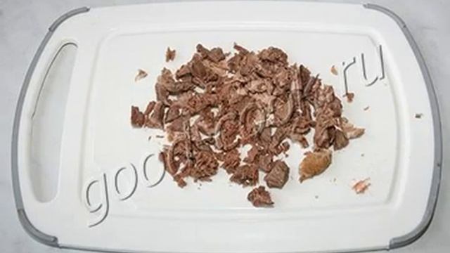Мясной салат с редисом, рецепт приготовления