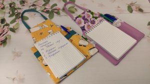 Как сшить фартук-органайзер для блокнота. Затрат мало, шить просто, результат идеальный.