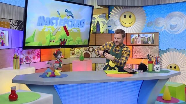 Паучок из перчатки - Поделки - Мастерская - С добрым утром, малыши! смотреть онлайн