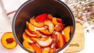 Варенье из персиков в мультиварке