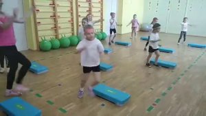 степ - аэробика для детей