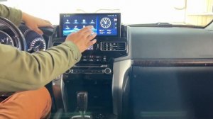 Новый монитор для Toyota Land Cruiser 200 2007-2015 на базе Android 10
