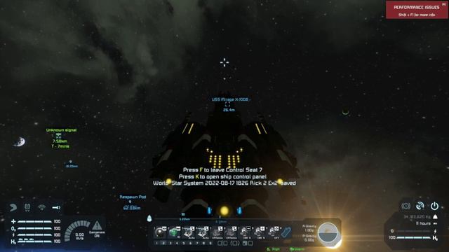 Space Engineers-Terran Republic Shipyard Combat Test & Review of USS Mirage X-1008 Pt 2 смотреть онлайн