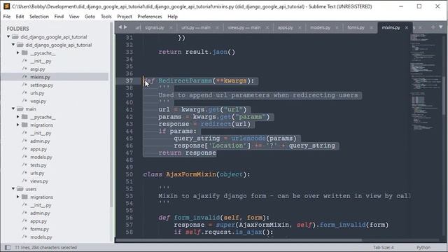 Python Django and Google APIs Project Tutorial смотреть онлайн