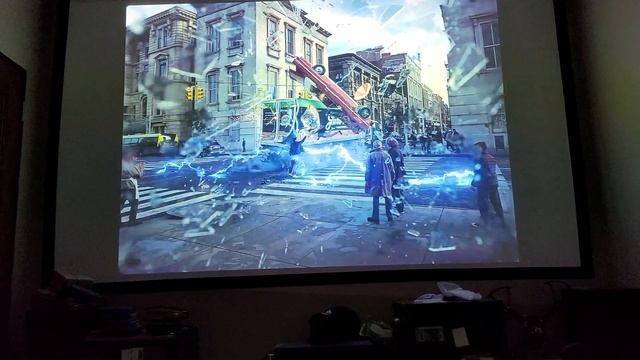 Mi Smart Projector 2 Pro 130 inch projection смотреть онлайн