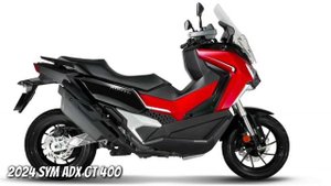 2024 SYM ADX GT 400 ADVENTURE SCOOTER.