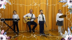 ВИА "Веселый ветер" с песней "Ходит зайка по саду" ( руководитель Степанов А.М.)