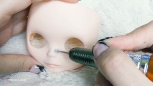 Блайзомания 31: КАРВИНГ НОСА | Как сделать кастом Блайз своими руками - Мастер класс по Blythe