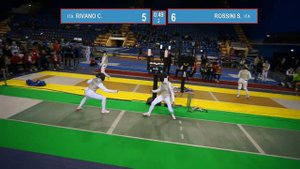 T32. ROSSINI Serena (ITA) - RIVANO Camilla (ITA). Foil women.
