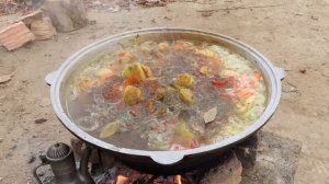 ИлИК шурпа по Узбекски! Шурпа из говяжьих костей !