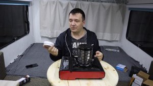 Туристический обогреватель-насадка для газовой плитки