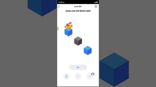 Easy game level 201 Jump over the black cube! Walkthrough