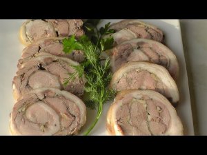 Рулька - БЮДЖЕТНАЯ - отварная Рулька, холодец и борщ