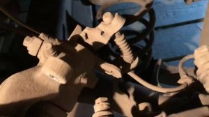 Замена задних тормозных колодок Octavia a7 1,4 tsi 2014