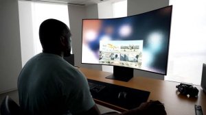 Samsung Odyssey ARK Gaming Monitor  55 inches, 165Hz 4K MONSTER!!!!