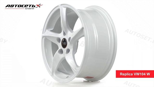 Обзор литого диска Replica VW104 W ● Автосеть ● смотреть онлайн