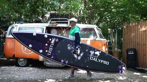 Сапборд надувной двухслойный SUP-BOARD LEISTUNG CALYPSO 350х81х15 см