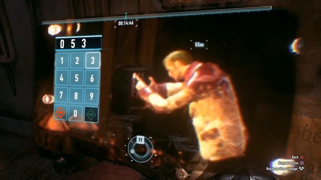 Batman Arkham Knight Johnny Charisma Stage C Keypad Code