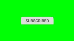 Minecraft Subscribe button green screen [ ORIGINAL ]