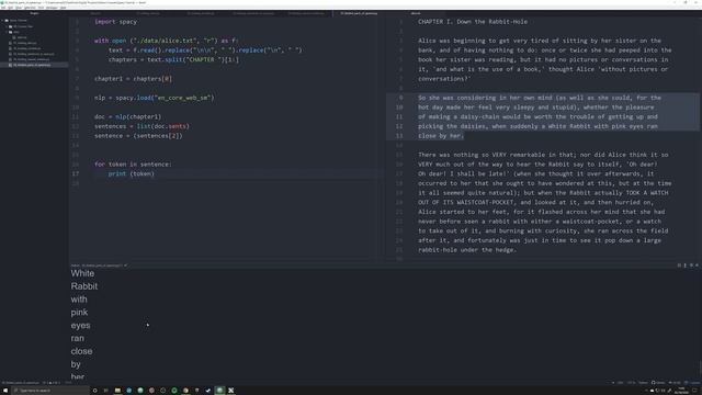 Finding Parts of Speech (SpaCy and Python Tutorial for DH 05) смотреть онлайн