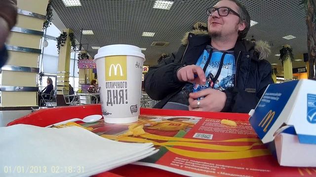 Экшен камера SJ4000: запись в кафе смотреть онлайн