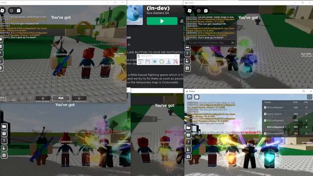 HADES RNG 6 ACCOUNTS trying new games