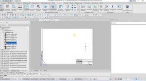 Настройка пространства листа, размещение видового экрана на лист, простановка размеров
