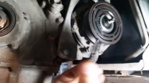 Suzuki Swift 2009 г 1,5 б.2ЧАСТЬ Замена переднего сальника коленчатого вала,подшипника кондиционера