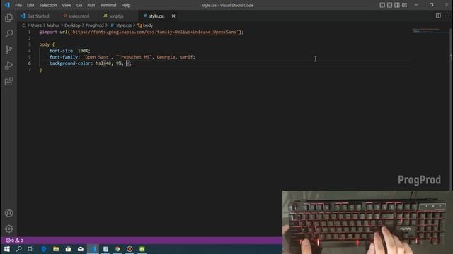 ASMR Programming - Coding a Todo List App - No Talking