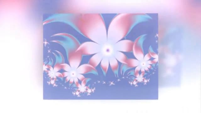 Fractal's flower's again... И снова цветы и фракталы. смотреть онлайн
